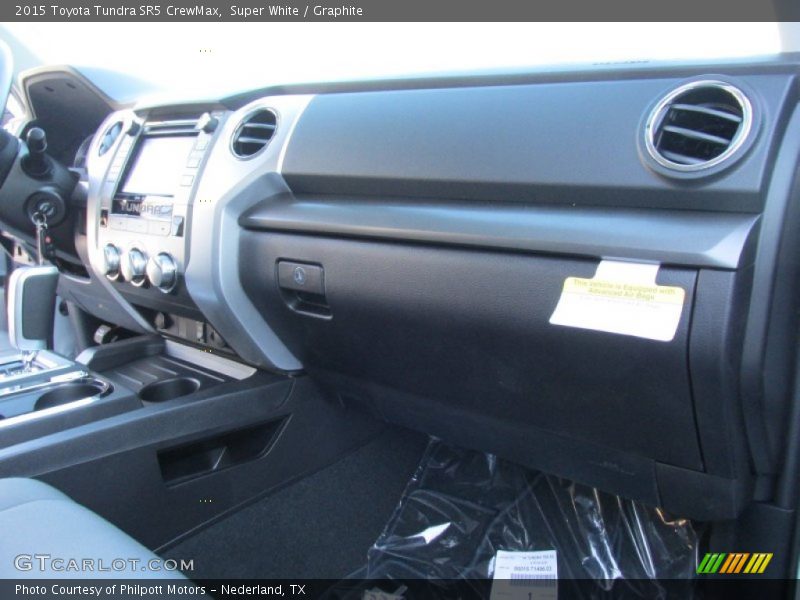 Super White / Graphite 2015 Toyota Tundra SR5 CrewMax