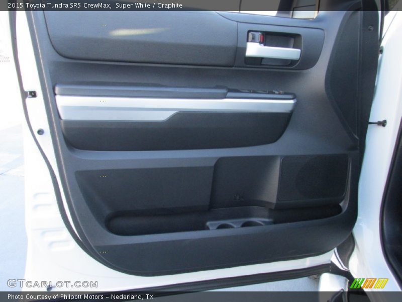 Super White / Graphite 2015 Toyota Tundra SR5 CrewMax