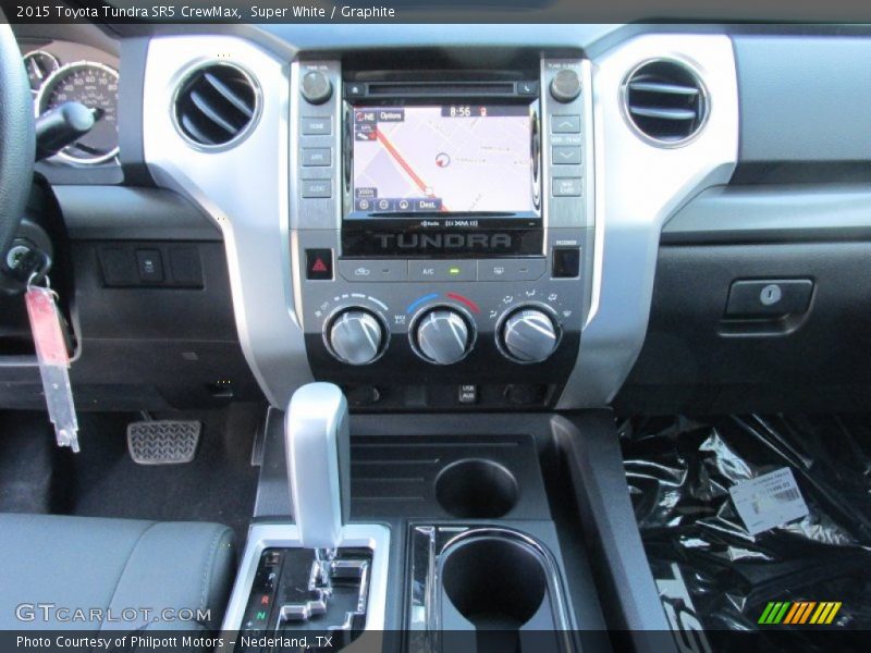 Super White / Graphite 2015 Toyota Tundra SR5 CrewMax