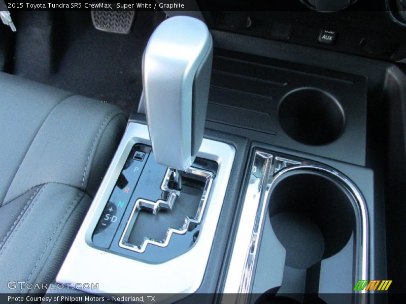 Super White / Graphite 2015 Toyota Tundra SR5 CrewMax