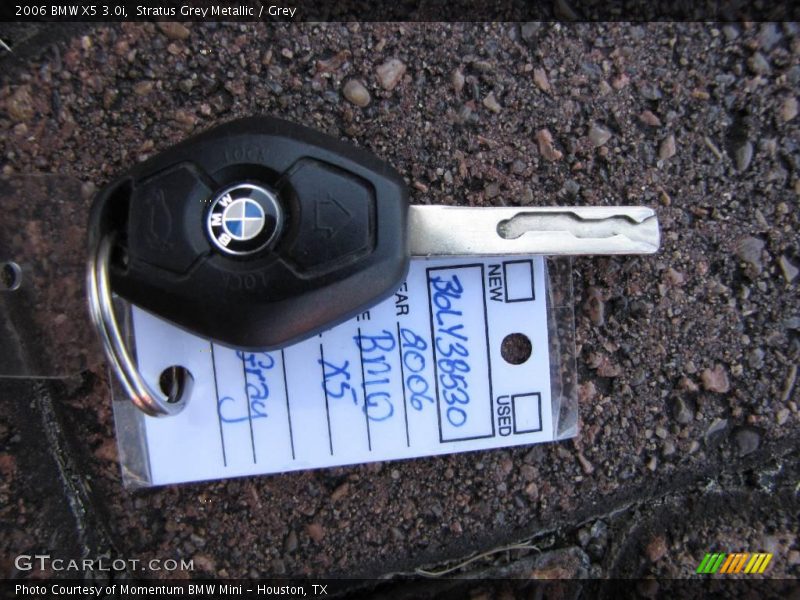 Stratus Grey Metallic / Grey 2006 BMW X5 3.0i