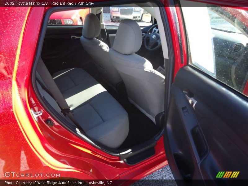 Radiant Red / Ash Gray 2009 Toyota Matrix 1.8