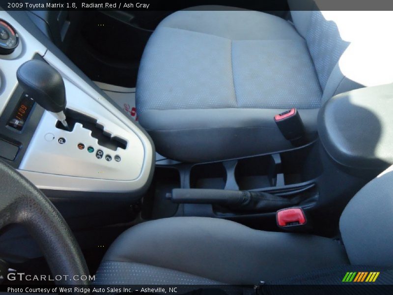 Radiant Red / Ash Gray 2009 Toyota Matrix 1.8