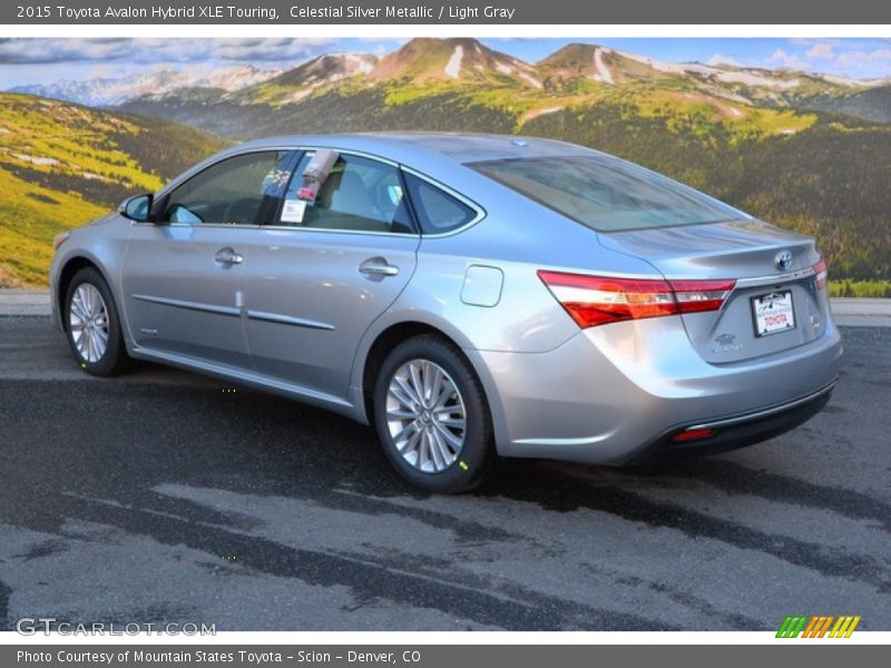 Celestial Silver Metallic / Light Gray 2015 Toyota Avalon Hybrid XLE Touring