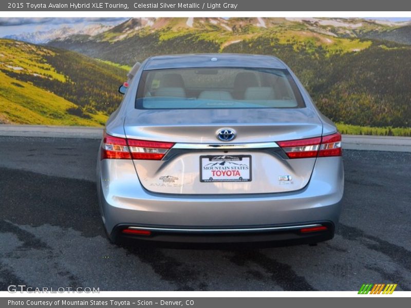 Celestial Silver Metallic / Light Gray 2015 Toyota Avalon Hybrid XLE Touring