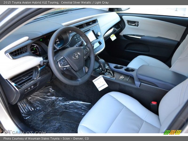 Celestial Silver Metallic / Light Gray 2015 Toyota Avalon Hybrid XLE Touring