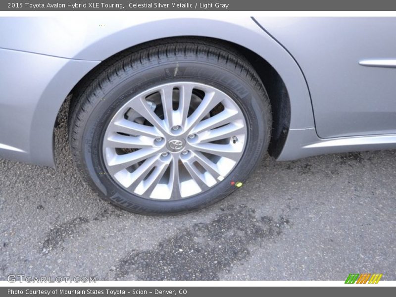 Celestial Silver Metallic / Light Gray 2015 Toyota Avalon Hybrid XLE Touring