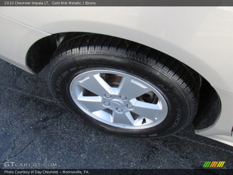 Gold Mist Metallic / Ebony 2010 Chevrolet Impala LT