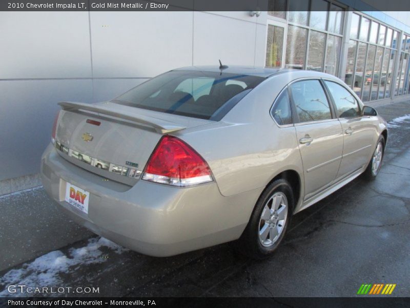 Gold Mist Metallic / Ebony 2010 Chevrolet Impala LT