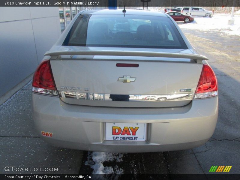 Gold Mist Metallic / Ebony 2010 Chevrolet Impala LT