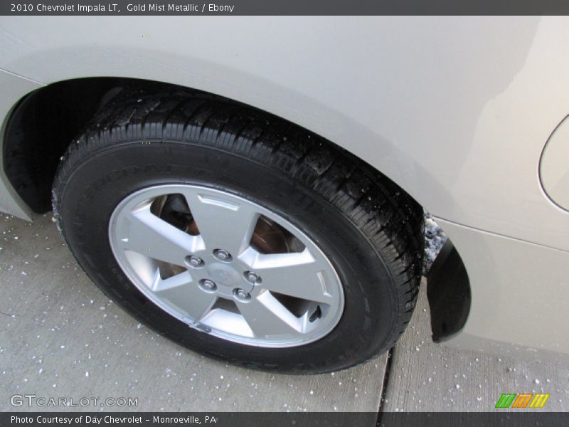 Gold Mist Metallic / Ebony 2010 Chevrolet Impala LT