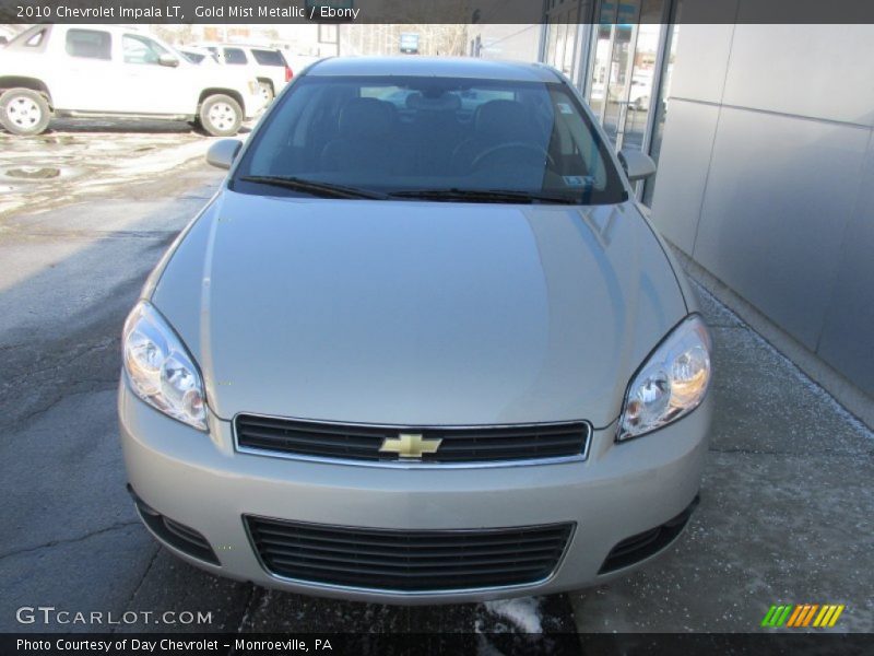 Gold Mist Metallic / Ebony 2010 Chevrolet Impala LT
