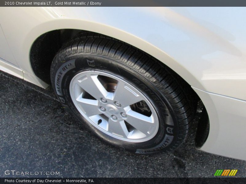 Gold Mist Metallic / Ebony 2010 Chevrolet Impala LT