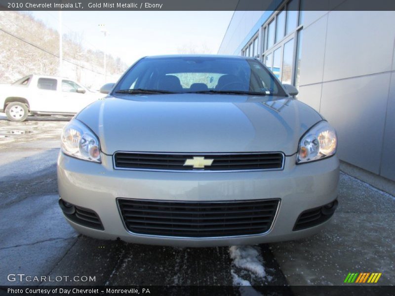 Gold Mist Metallic / Ebony 2010 Chevrolet Impala LT