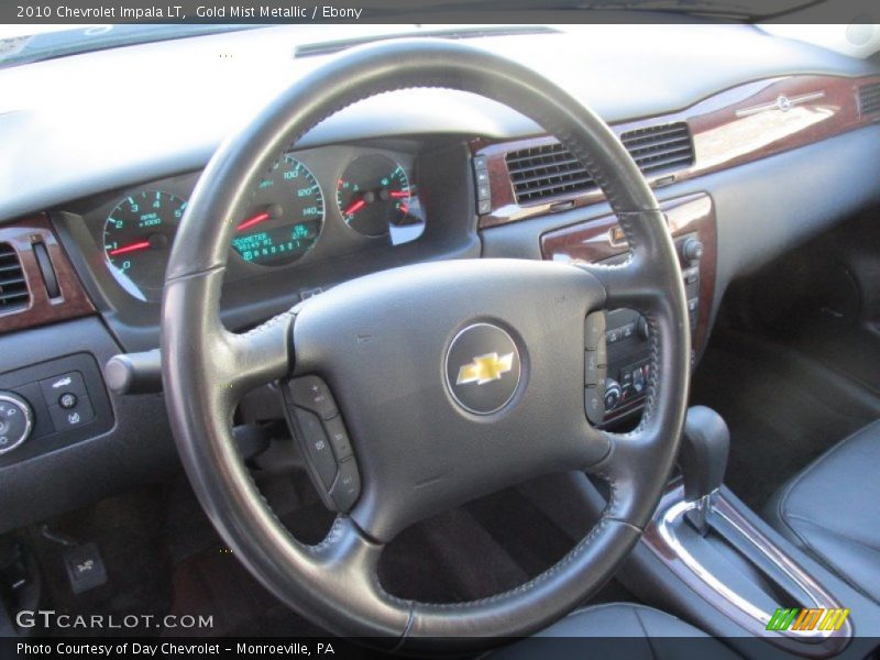 Gold Mist Metallic / Ebony 2010 Chevrolet Impala LT