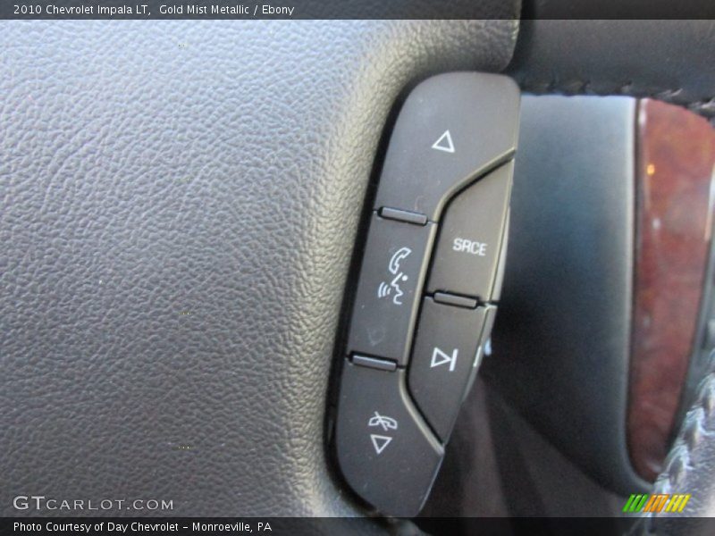 Gold Mist Metallic / Ebony 2010 Chevrolet Impala LT