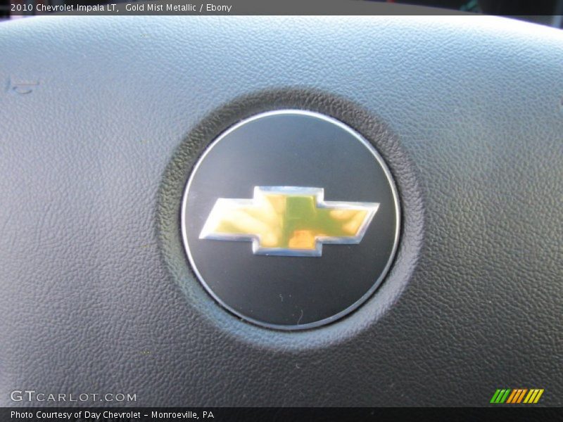 Gold Mist Metallic / Ebony 2010 Chevrolet Impala LT