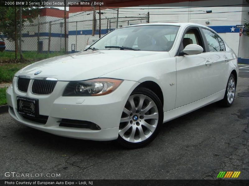 Alpine White / Beige 2006 BMW 3 Series 330xi Sedan