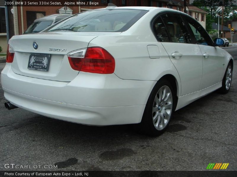 Alpine White / Beige 2006 BMW 3 Series 330xi Sedan