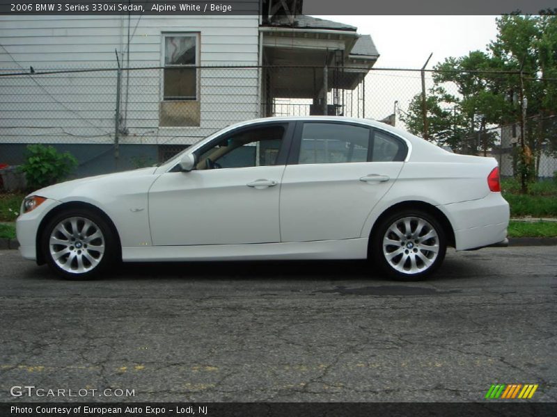 Alpine White / Beige 2006 BMW 3 Series 330xi Sedan