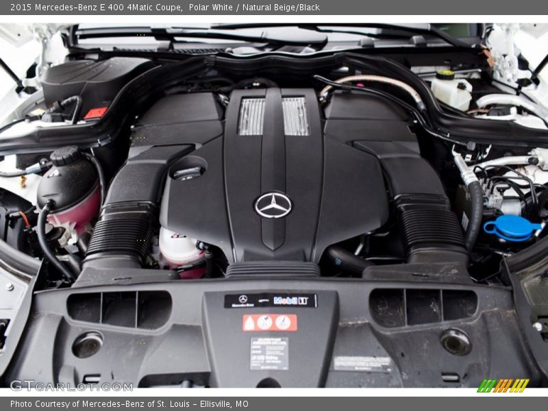  2015 E 400 4Matic Coupe Engine - 3.0 Liter DI biturbo DOHC 24-Valve VVT V6