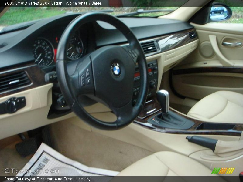 Alpine White / Beige 2006 BMW 3 Series 330xi Sedan