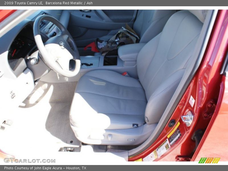 Barcelona Red Metallic / Ash 2009 Toyota Camry LE