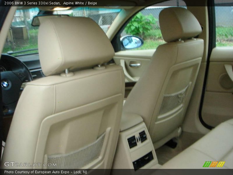 Alpine White / Beige 2006 BMW 3 Series 330xi Sedan