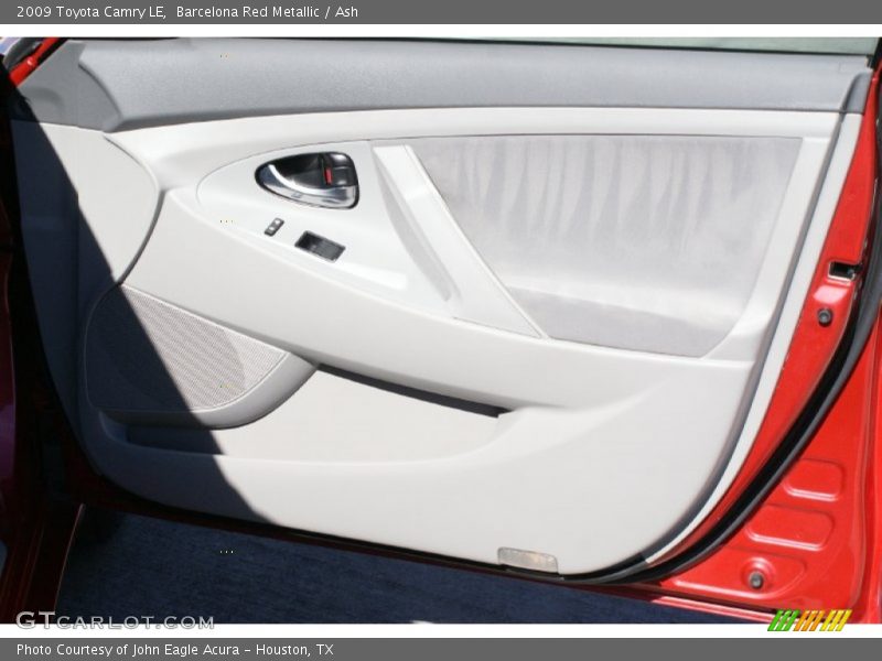 Barcelona Red Metallic / Ash 2009 Toyota Camry LE