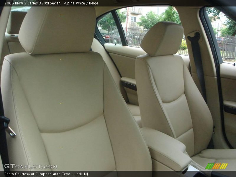 Alpine White / Beige 2006 BMW 3 Series 330xi Sedan