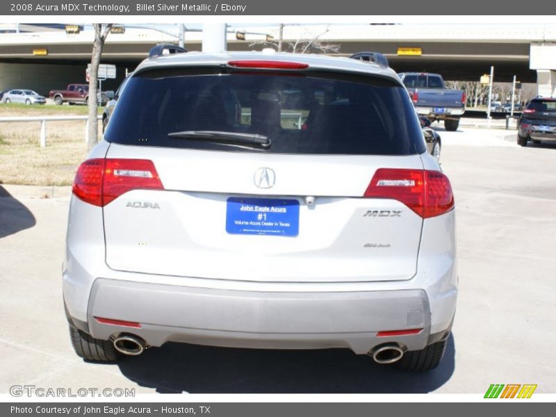 Billet Silver Metallic / Ebony 2008 Acura MDX Technology