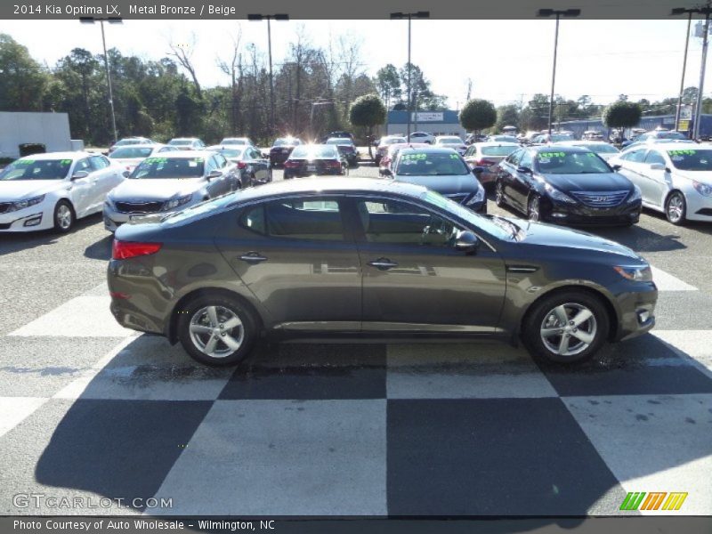 Metal Bronze / Beige 2014 Kia Optima LX
