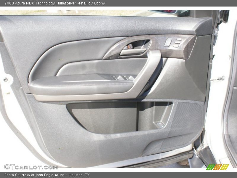 Billet Silver Metallic / Ebony 2008 Acura MDX Technology