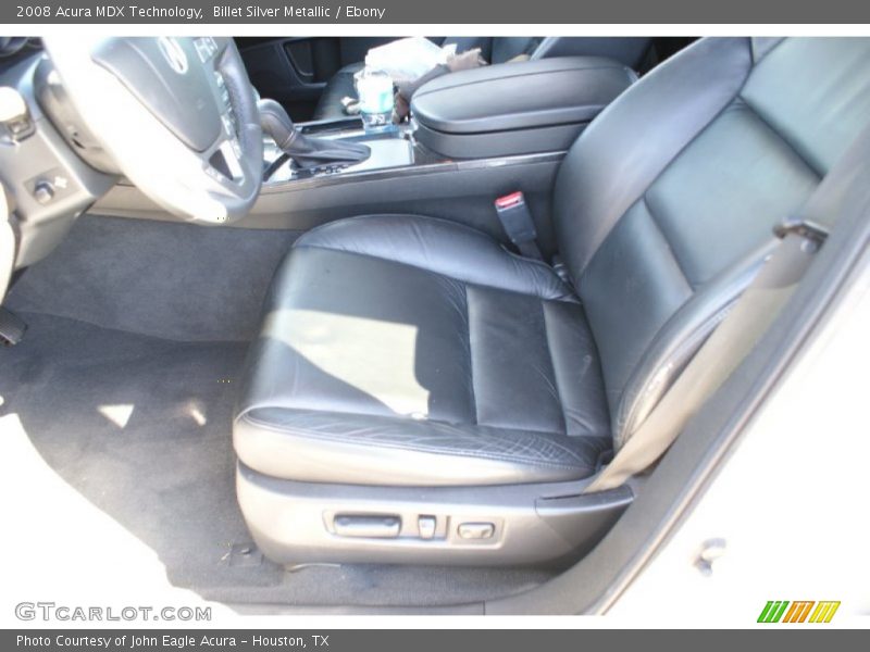 Billet Silver Metallic / Ebony 2008 Acura MDX Technology