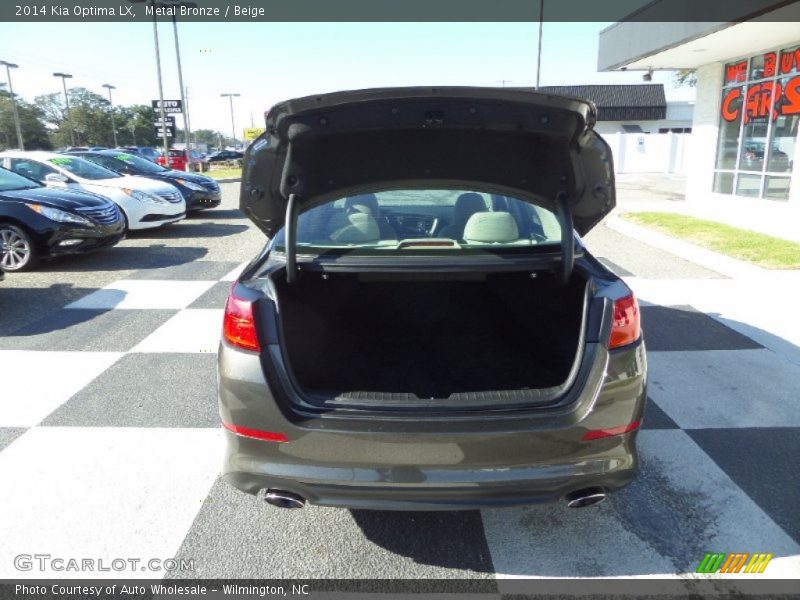 Metal Bronze / Beige 2014 Kia Optima LX