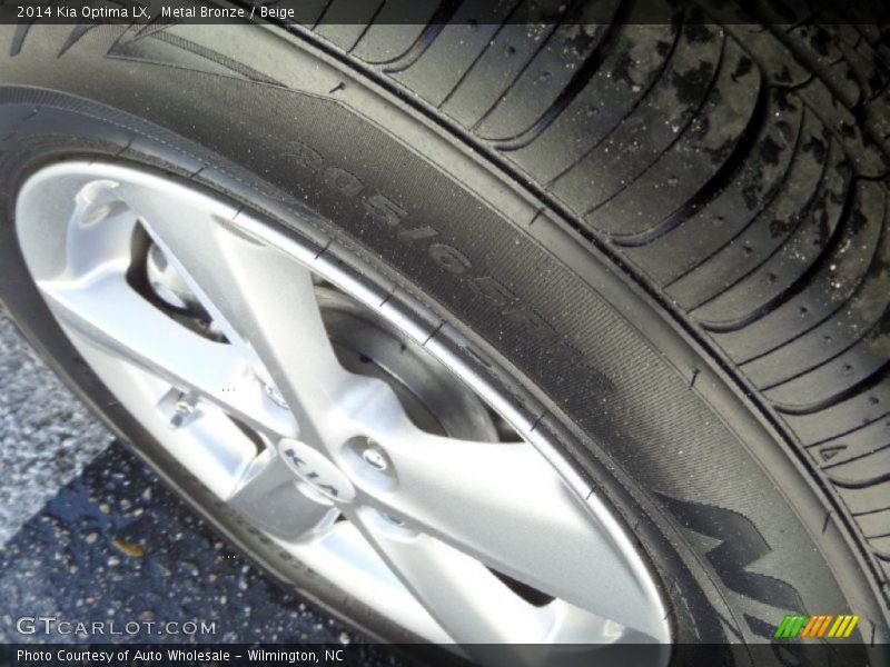 Metal Bronze / Beige 2014 Kia Optima LX