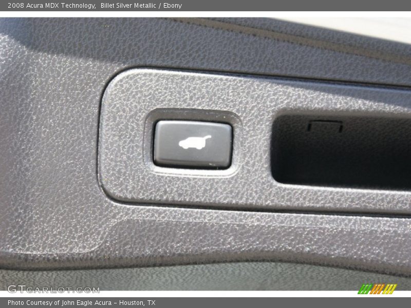 Billet Silver Metallic / Ebony 2008 Acura MDX Technology