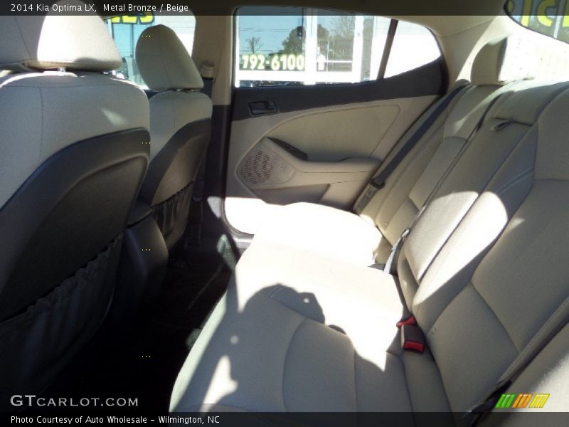 Metal Bronze / Beige 2014 Kia Optima LX