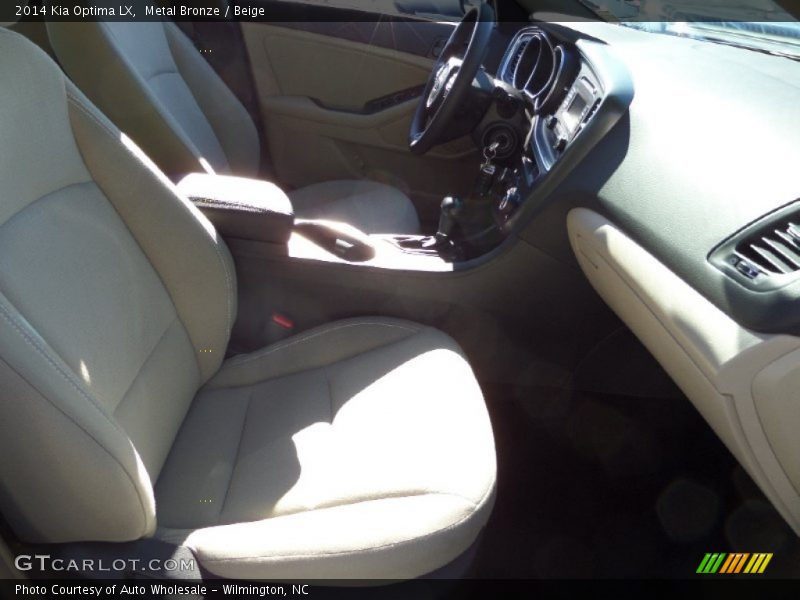 Metal Bronze / Beige 2014 Kia Optima LX