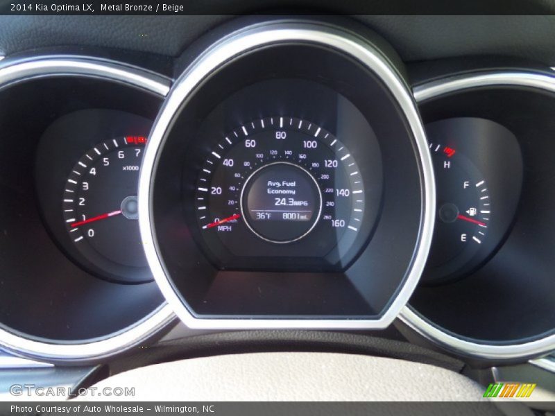 Metal Bronze / Beige 2014 Kia Optima LX