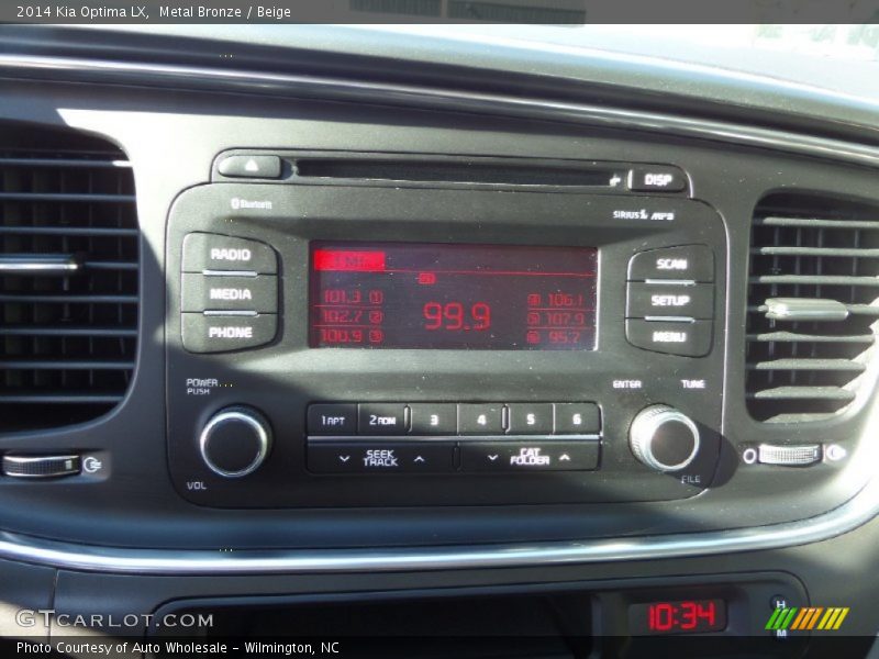 Metal Bronze / Beige 2014 Kia Optima LX