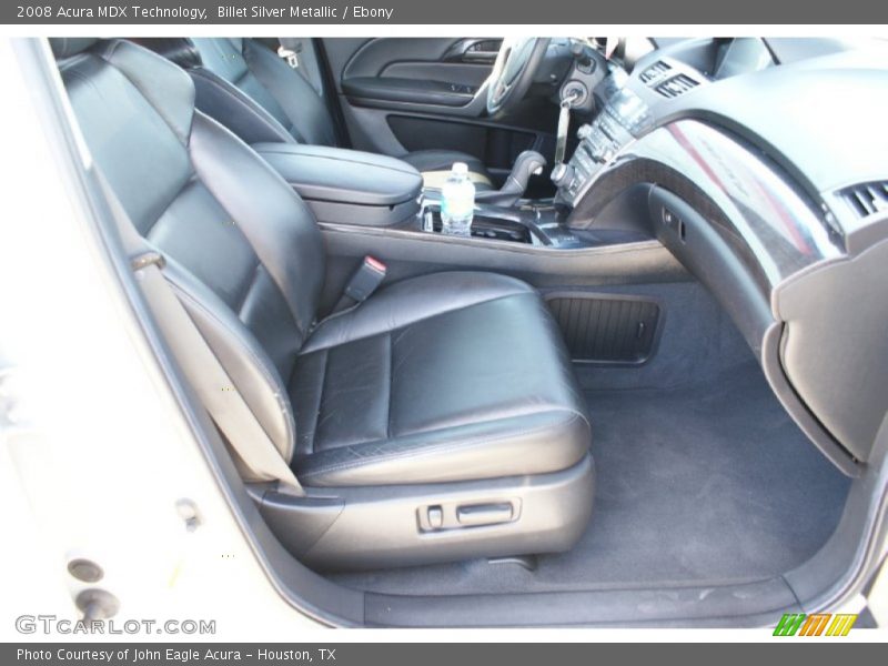 Billet Silver Metallic / Ebony 2008 Acura MDX Technology