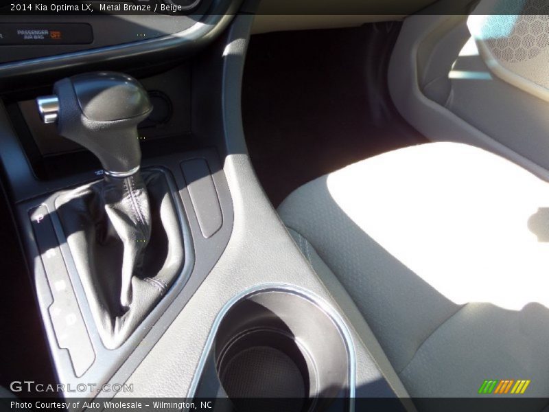 Metal Bronze / Beige 2014 Kia Optima LX