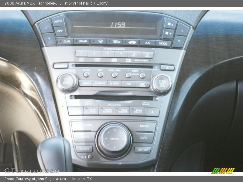 Billet Silver Metallic / Ebony 2008 Acura MDX Technology