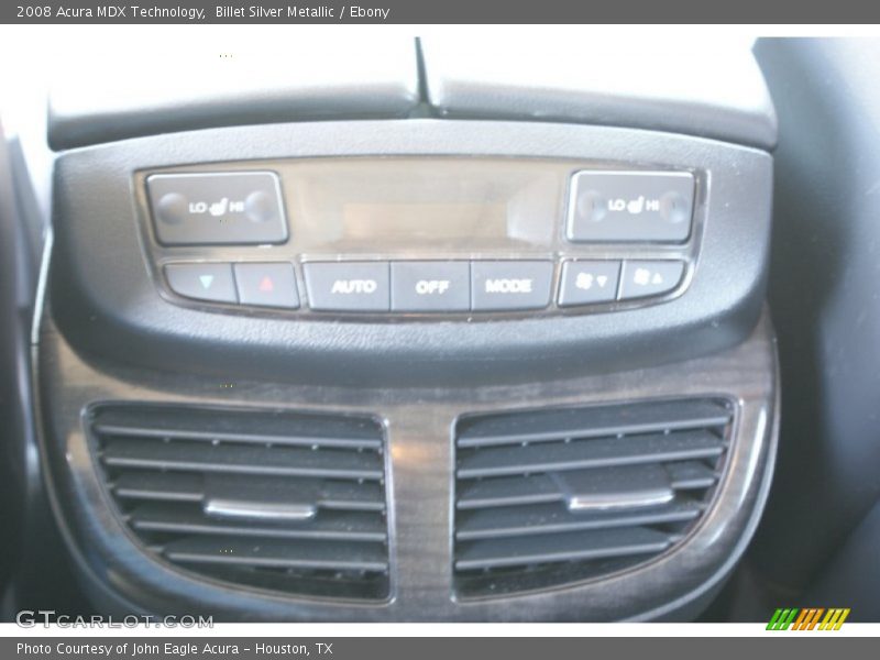 Billet Silver Metallic / Ebony 2008 Acura MDX Technology