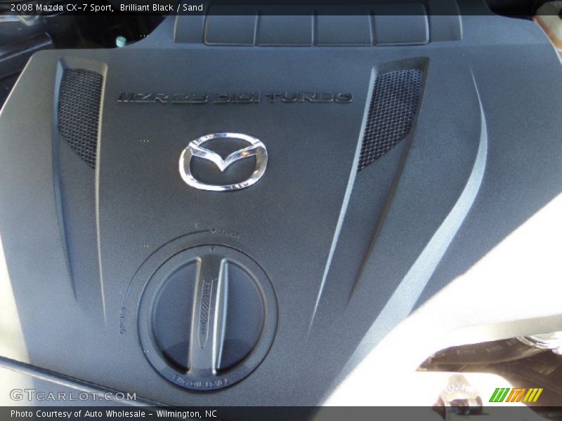 Brilliant Black / Sand 2008 Mazda CX-7 Sport