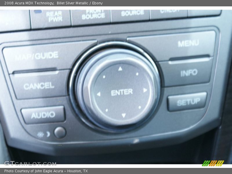 Billet Silver Metallic / Ebony 2008 Acura MDX Technology