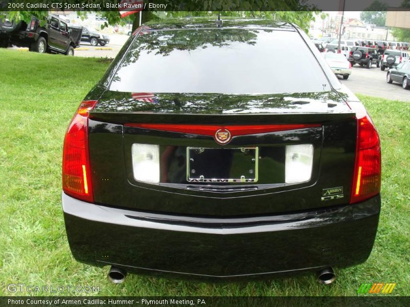 Black Raven / Ebony 2006 Cadillac CTS Sport Sedan