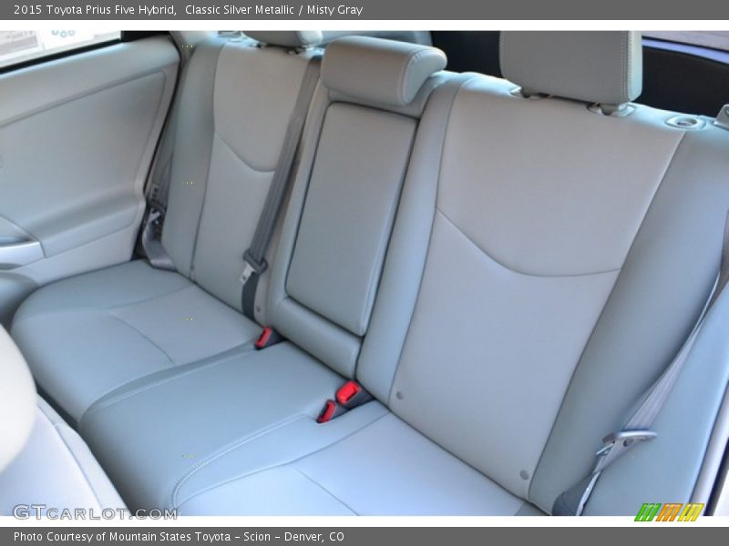 Classic Silver Metallic / Misty Gray 2015 Toyota Prius Five Hybrid