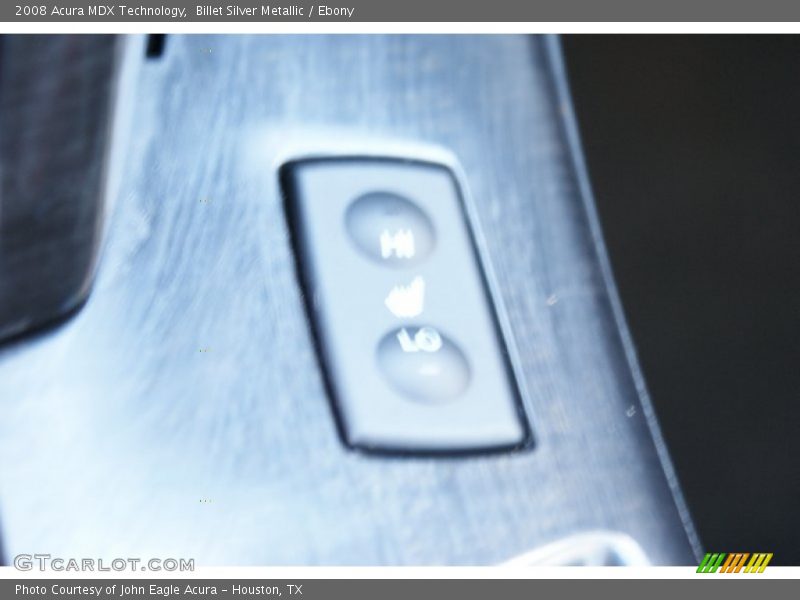 Billet Silver Metallic / Ebony 2008 Acura MDX Technology
